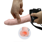 Adjustable Strap On Vibrator for Hands-free Stimulation